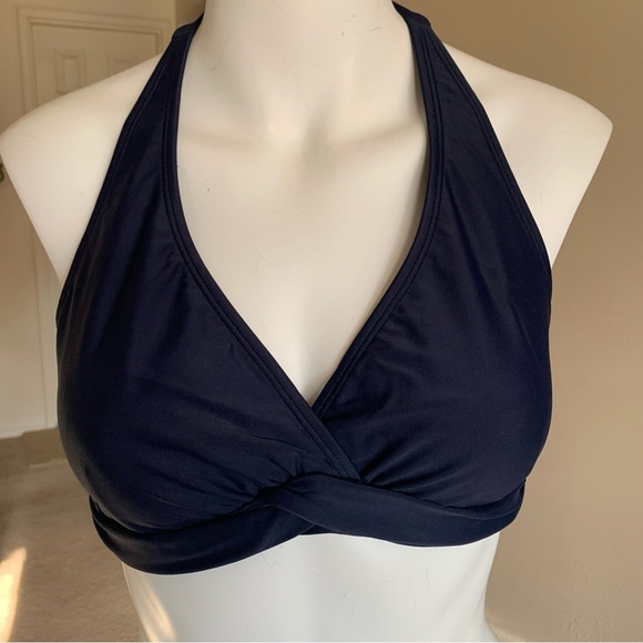 Athleta Navy Underwire Bikini Top - 36 B/C - Picture 2 of 11